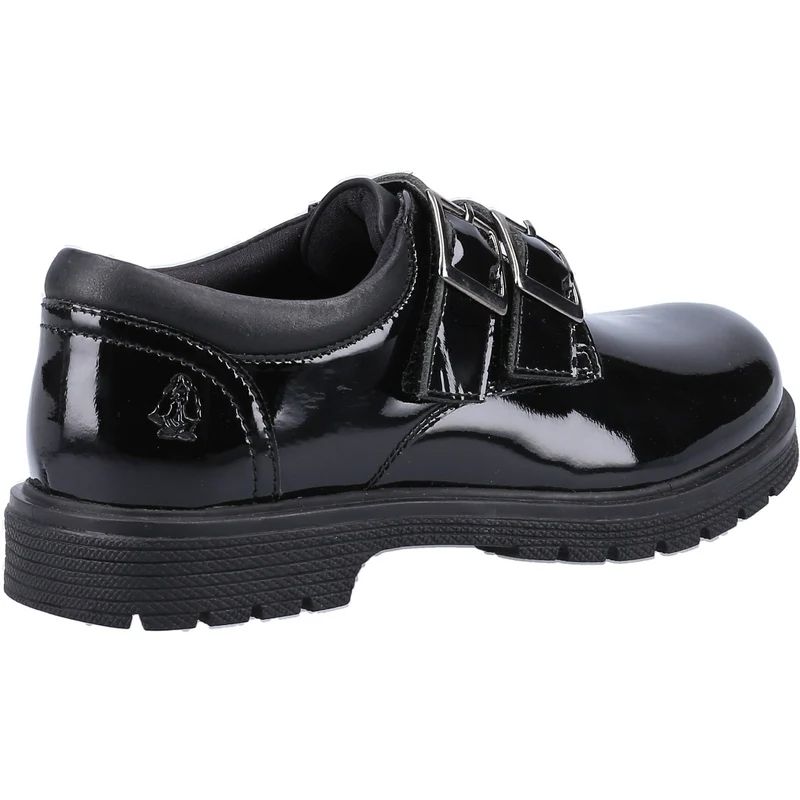 Hush Puppies Sunny Schulschuhe aus Lackleder für Mädchen – Schwarz