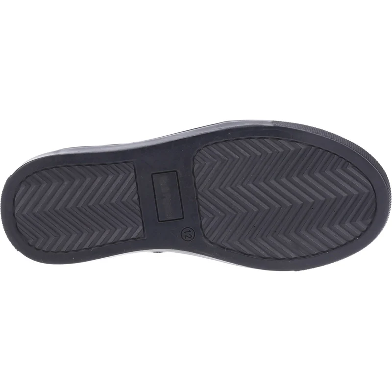 Hush Puppies Schulschuhe Shawn aus Leder für Jungen – Schwarz