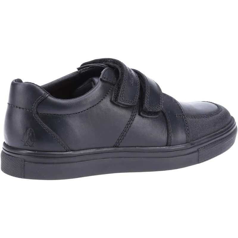 Hush Puppies Schulschuhe Santos aus Leder für Jungen – Schwarz