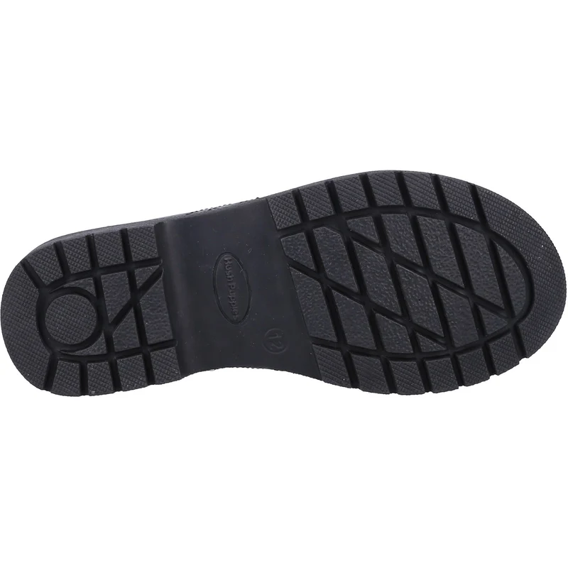 Hush Puppies Schulschuhe Sally aus Leder für Mädchen – Schwarz
