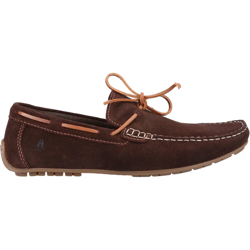 Hush Puppies Herren Reuben Wildleder Bootsschuhe – Braun