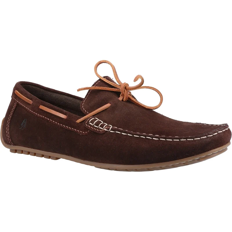 Hush Puppies Herren Reuben Wildleder Bootsschuhe – Braun