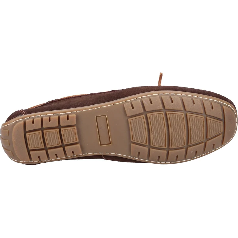 Hush Puppies Herren Reuben Wildleder Bootsschuhe – Braun