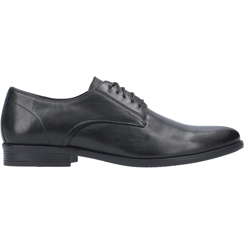 Hush Puppies Herren-Oscar-Lederschuh – Schwarz
