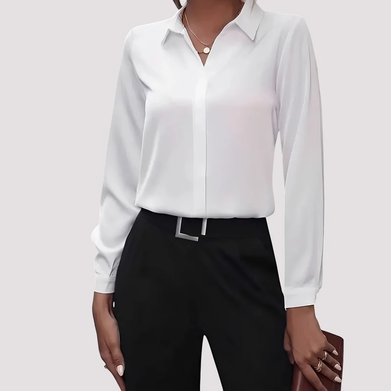 Alisa - Elegantes Button-Up-Hemd