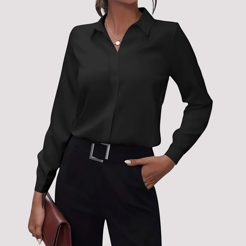 Alisa - Elegantes Button-Up-Hemd