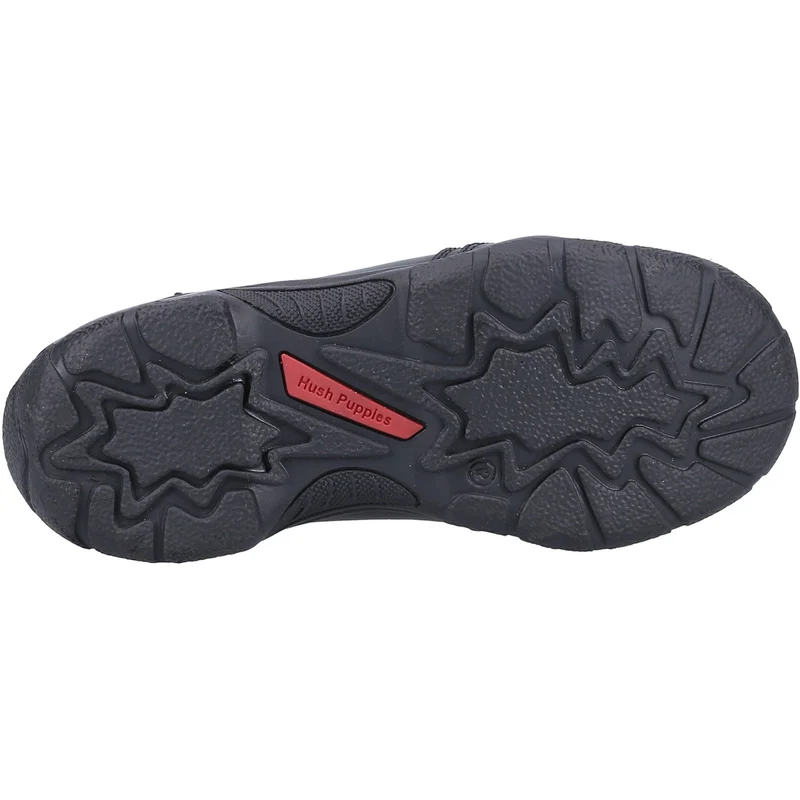 Hush Puppies Jungen Alvin Schulschuhe – Schwarz