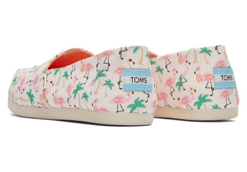 TOMS Damen Flamingo Alpargata Espadrille – Hellsand