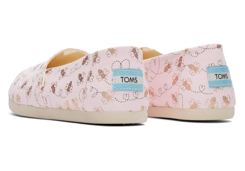 TOMS Damen Bee Mine Alpargata Espadrille – Rosa