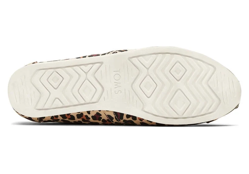 TOMS Alpargata-Espadrille mit Leopardenmuster für Damen – Beige