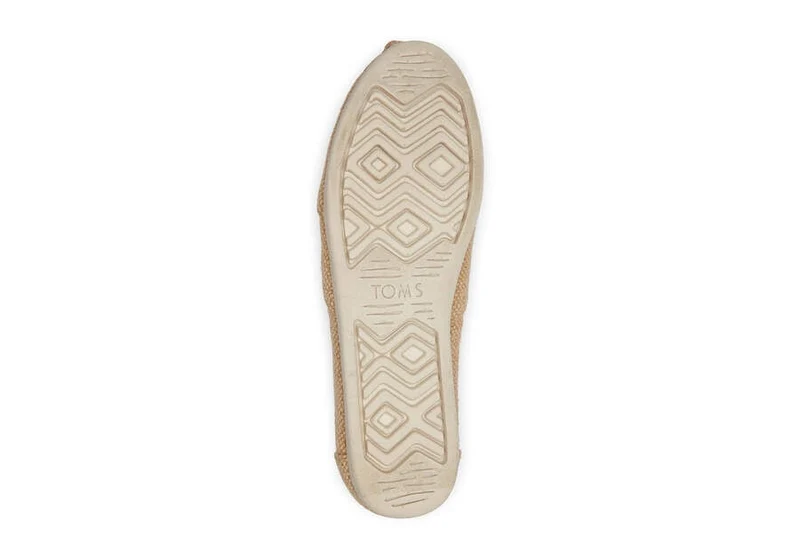 TOMS Damen-Alpargata-Espadrille aus Sackleinen – natürliches Sackleinen