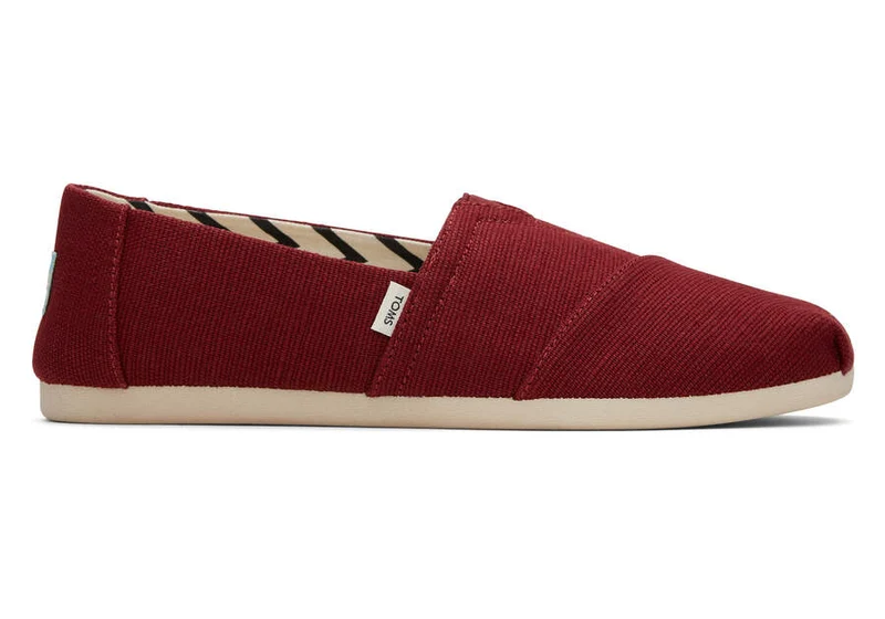 TOMS Damen Heritage Alpargata Espadrille – Kirschrot