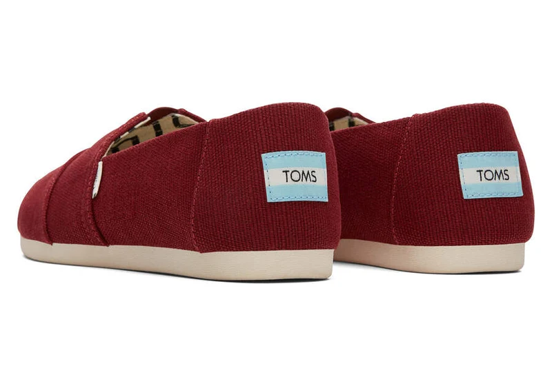 TOMS Damen Heritage Alpargata Espadrille – Kirschrot
