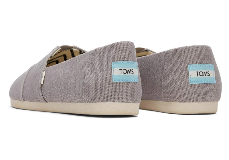 TOMS Damen Heritage Alpargata Espadrille – Morning Dove Grey