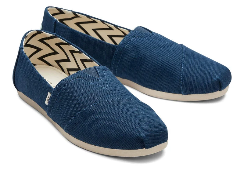 TOMS Damen Heritage Alpargata Espadrille – Majolikablau