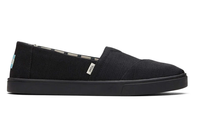 TOMS Damen Alpargata Cupsole Espadrille – Schwarz
