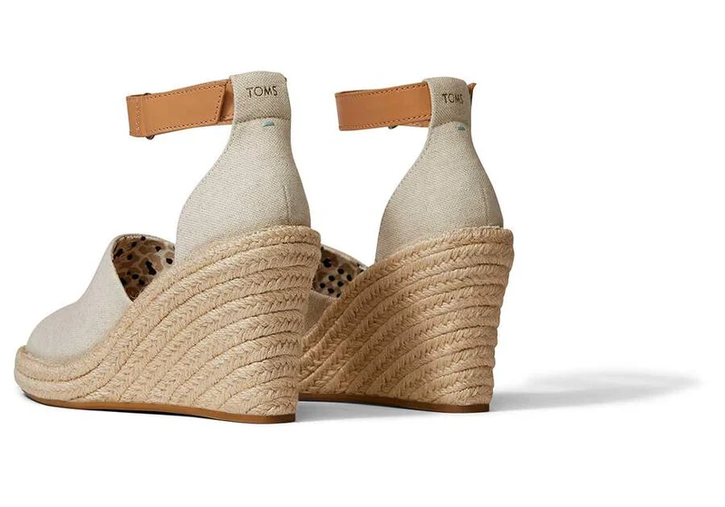 TOMS Damen Marisol Keilsandale – Natur
