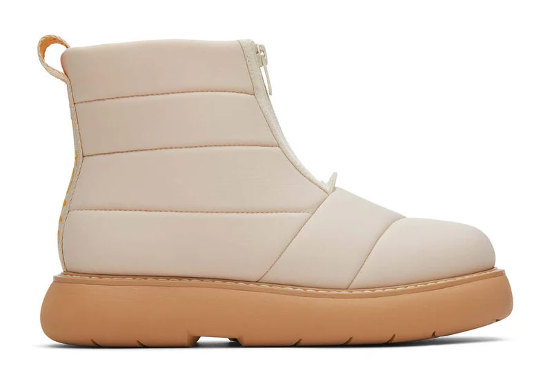 TOMS Damen Repreve Alpargata Mallow Puffer Stiefel – Beige