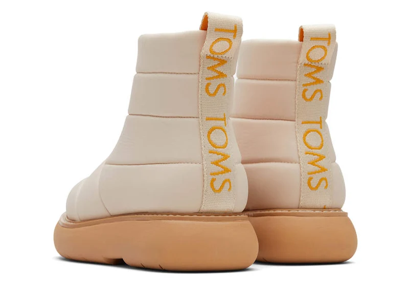 TOMS Damen Repreve Alpargata Mallow Puffer Stiefel – Beige