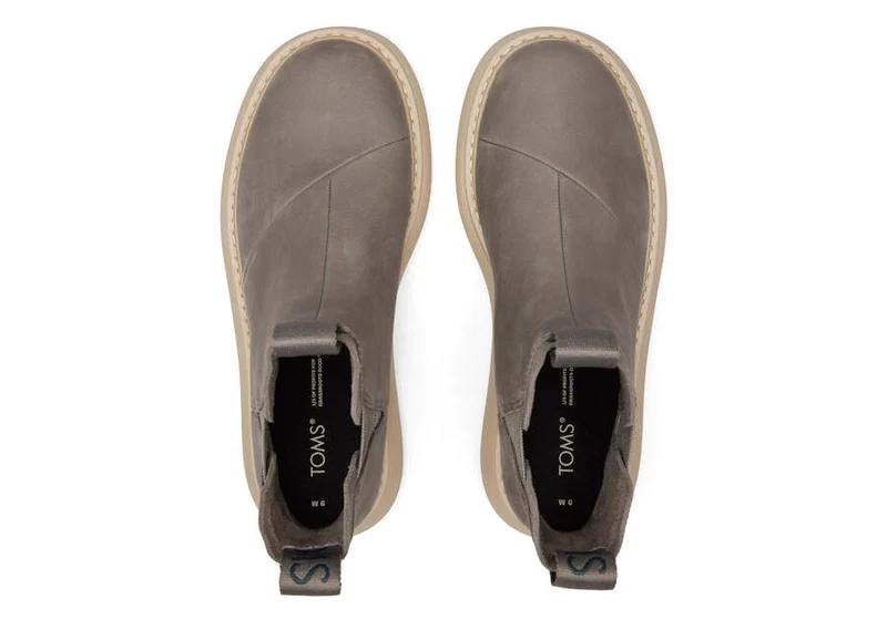 TOMS Damen Alpargata Mallow Chelsea Stiefel - Grau