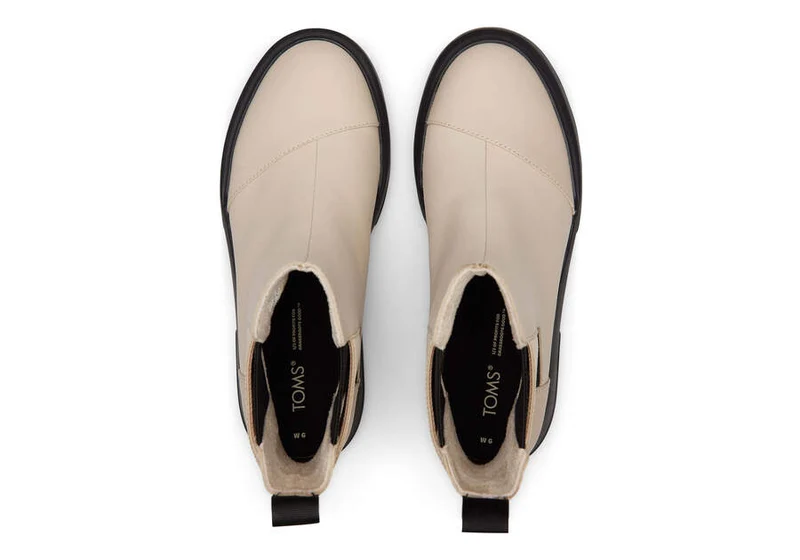 TOMS Alpargata-Kampfstiefel für Damen – Beige