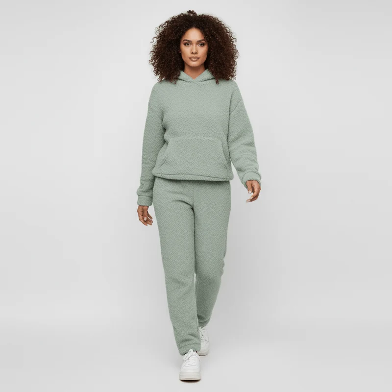 Loungewear-Set Mit Känguru-Tasche - Milana
