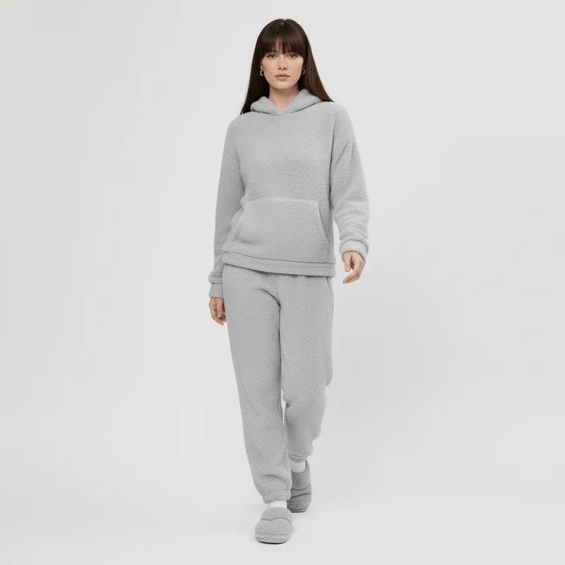 Loungewear-Set Mit Känguru-Tasche - Milana