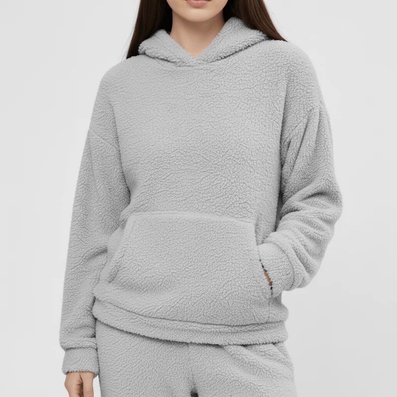 Loungewear-Set Mit Känguru-Tasche - Milana