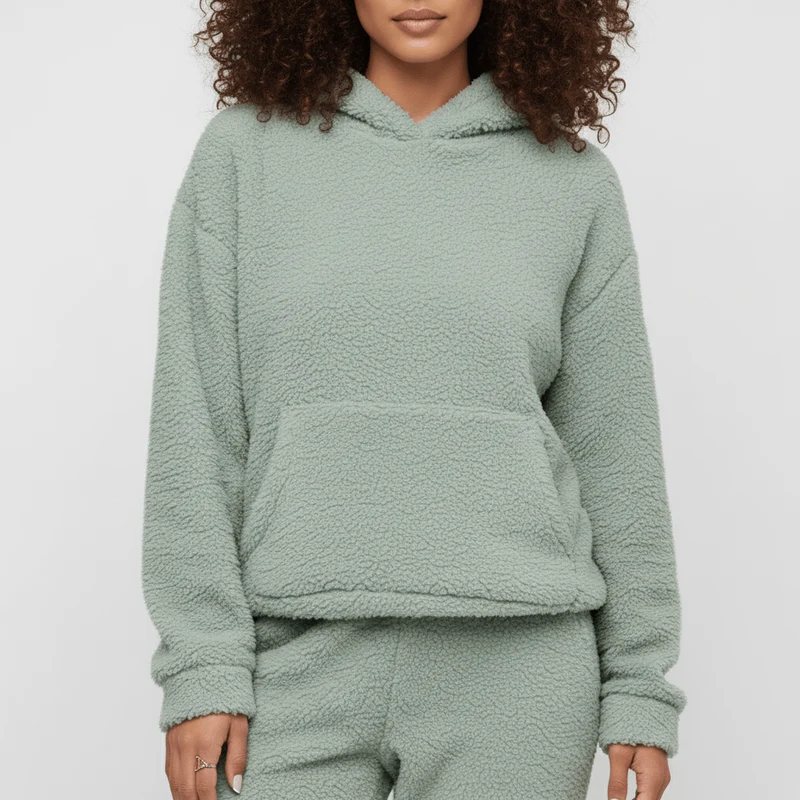 Loungewear-Set Mit Känguru-Tasche - Milana