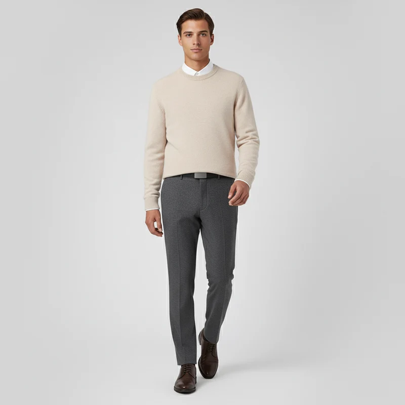 Rundhals-Pullover Für Herren - Francesco