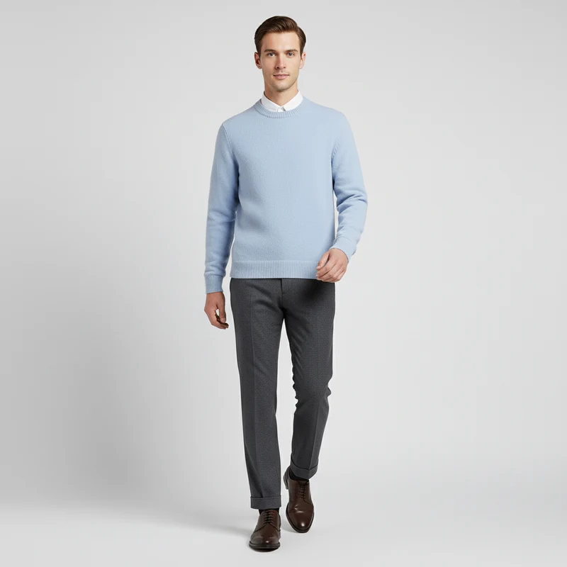 Rundhals-Pullover Für Herren - Francesco