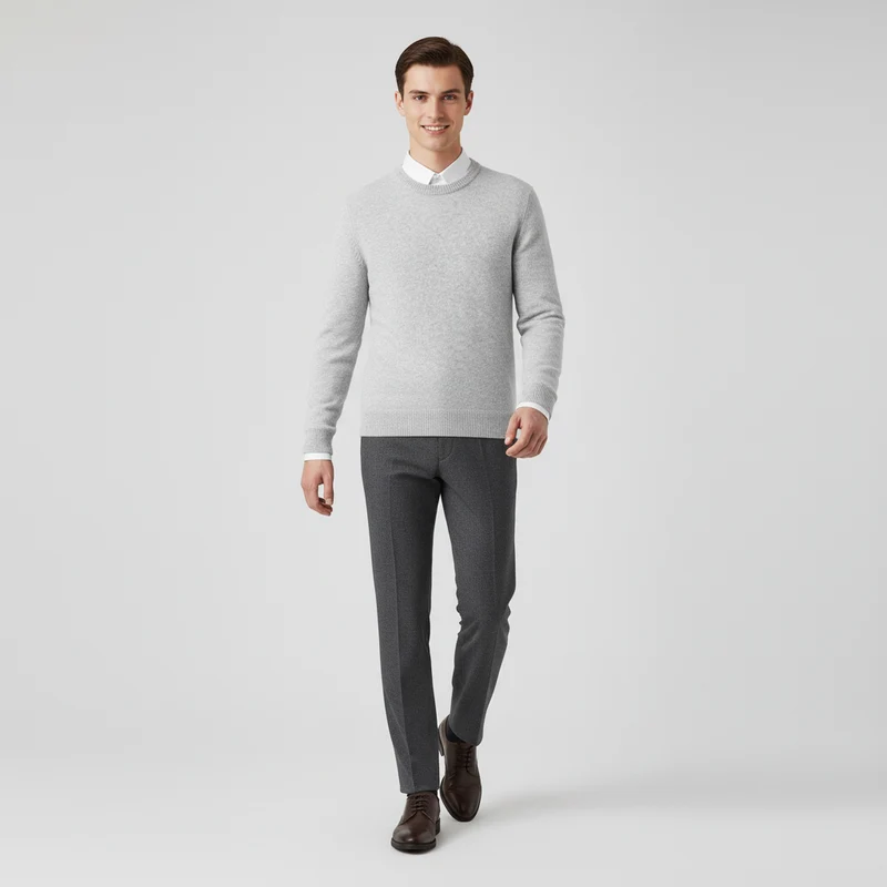 Rundhals-Pullover Für Herren - Francesco