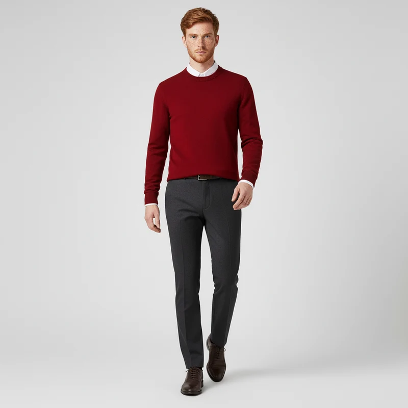 Rundhals-Pullover Für Herren - Francesco