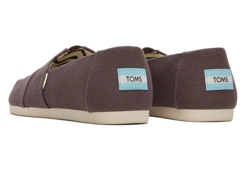 TOMS Alpargata Espadrille aus recycelter Baumwolle für Damen – Grau
