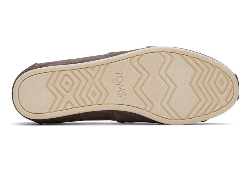 TOMS Alpargata Espadrille aus recycelter Baumwolle für Damen – Grau
