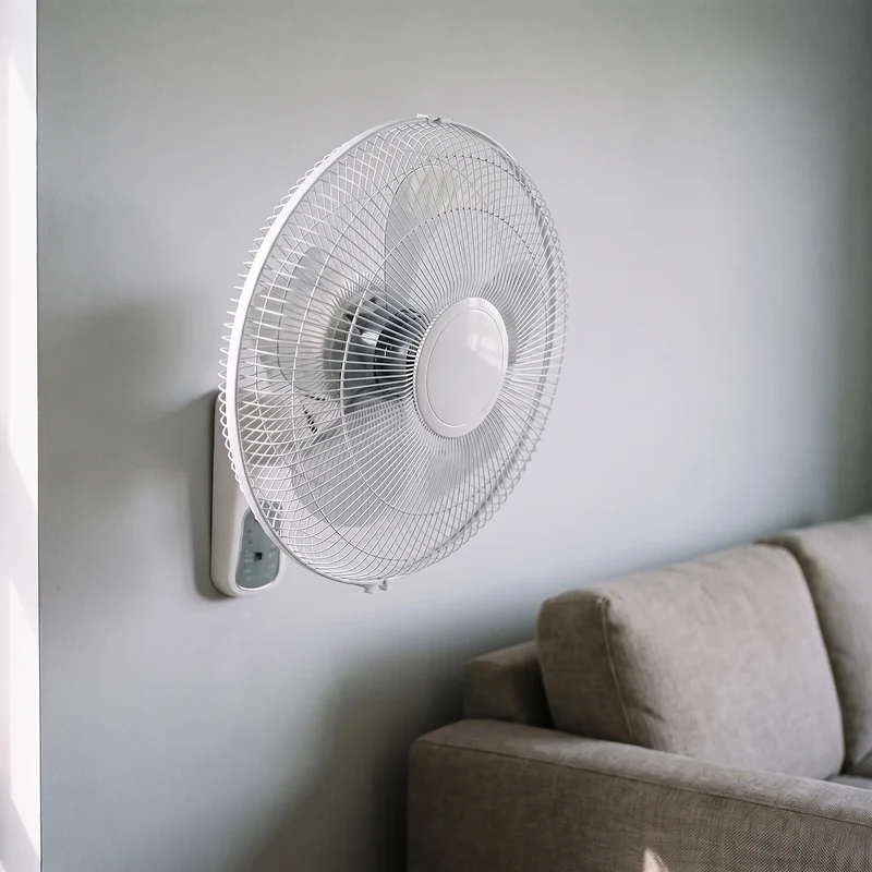 Oszillierender Industrie Wandventilator Mit Fernbedienung - Circulax