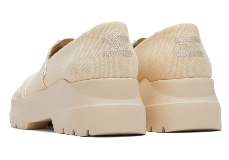 TOMS Damen Combat Low Schuh – Beige