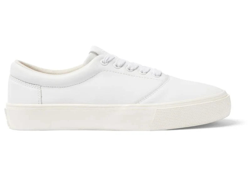TOMS Alpargata Fenix ​​Leder-Schnürsneaker für Damen – Weiß