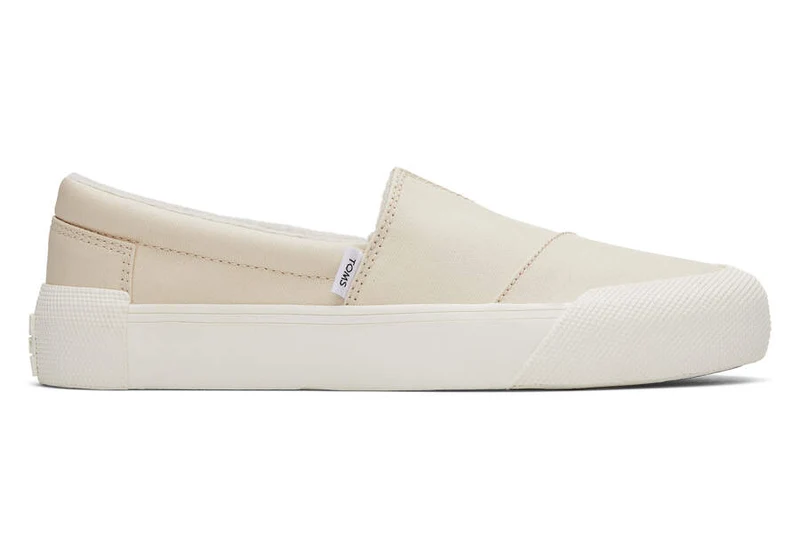 TOMS Damen Alpargata Fenix ​​Slip-On-Trainer – Beige Matt