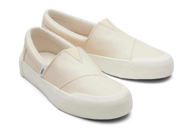 TOMS Damen Alpargata Fenix ​​Slip-On-Trainer – Beige Matt