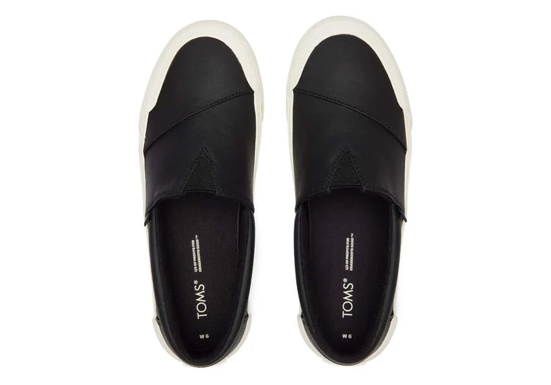 TOMS Damen Alpargata Fenix ​​Slip-On-Trainer – Schwarz Matt