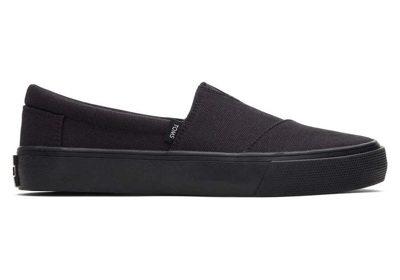 TOMS Damen Alpargata Fenix ​​Slip-On-Trainer – Schwarz