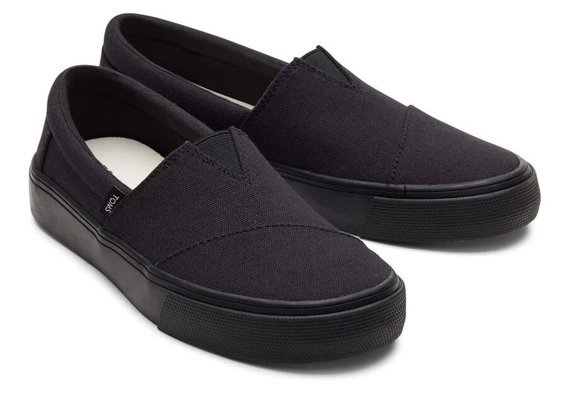 TOMS Damen Alpargata Fenix ​​Slip-On-Trainer – Schwarz