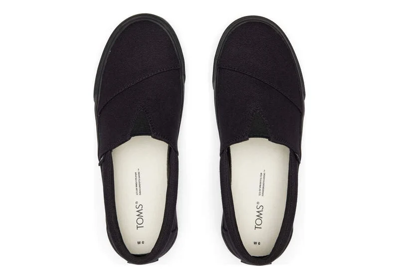 TOMS Damen Alpargata Fenix ​​Slip-On-Trainer – Schwarz