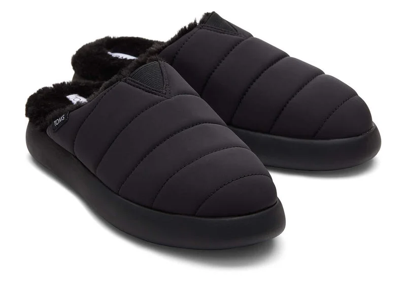 TOMS Damen Repreve Mallow Mule – Schwarz