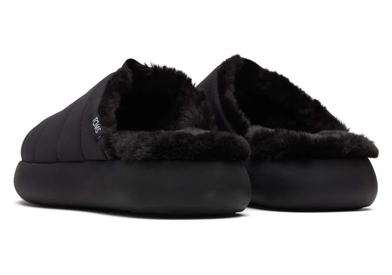 TOMS Damen Repreve Mallow Mule – Schwarz