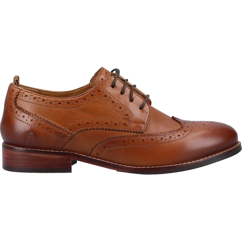 Hush Puppies Damen Natalia Lederschuhe – Hellbraun