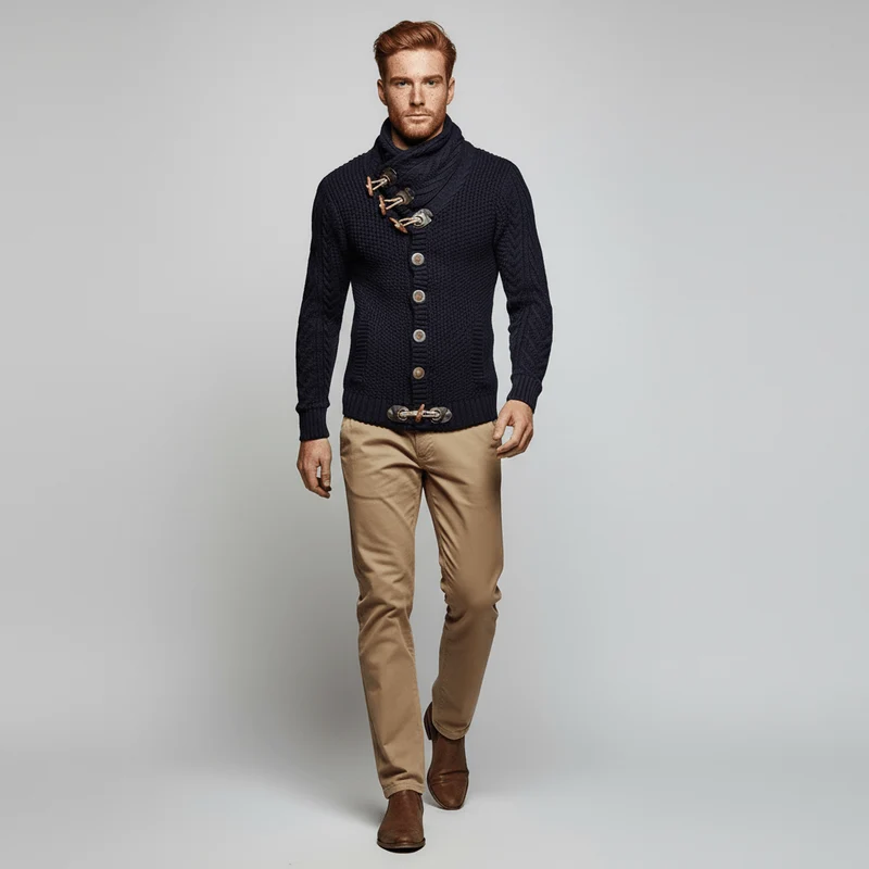 Lässiger Grobstrick-Cardigan - Ferdinand