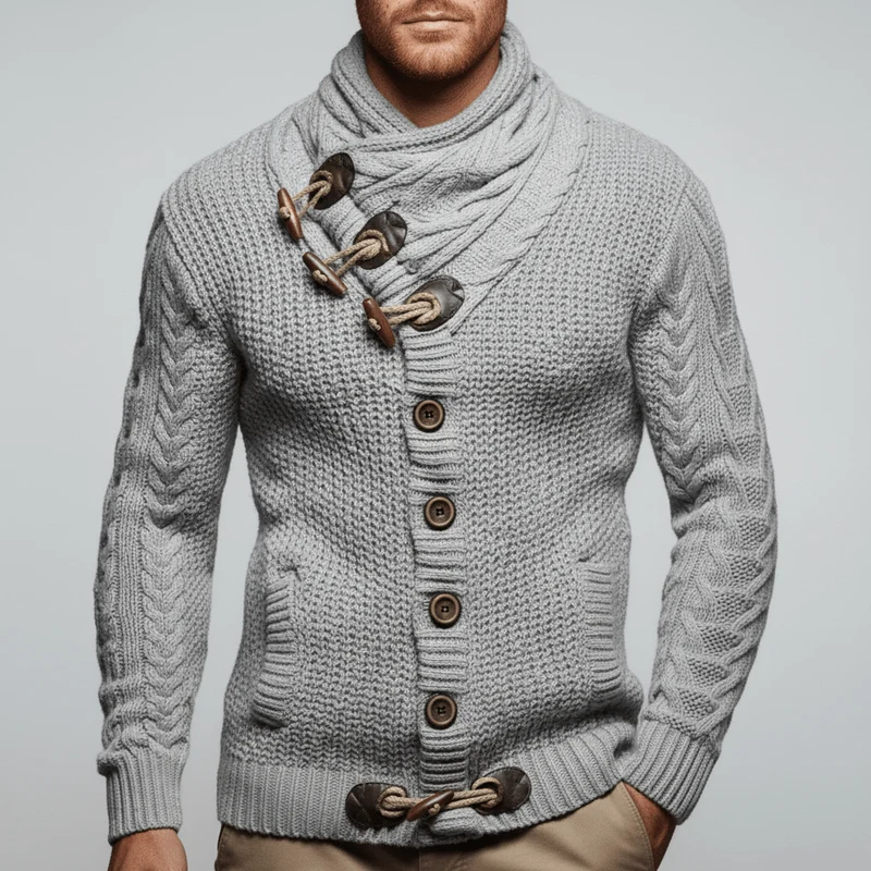 Lässiger Grobstrick-Cardigan - Ferdinand