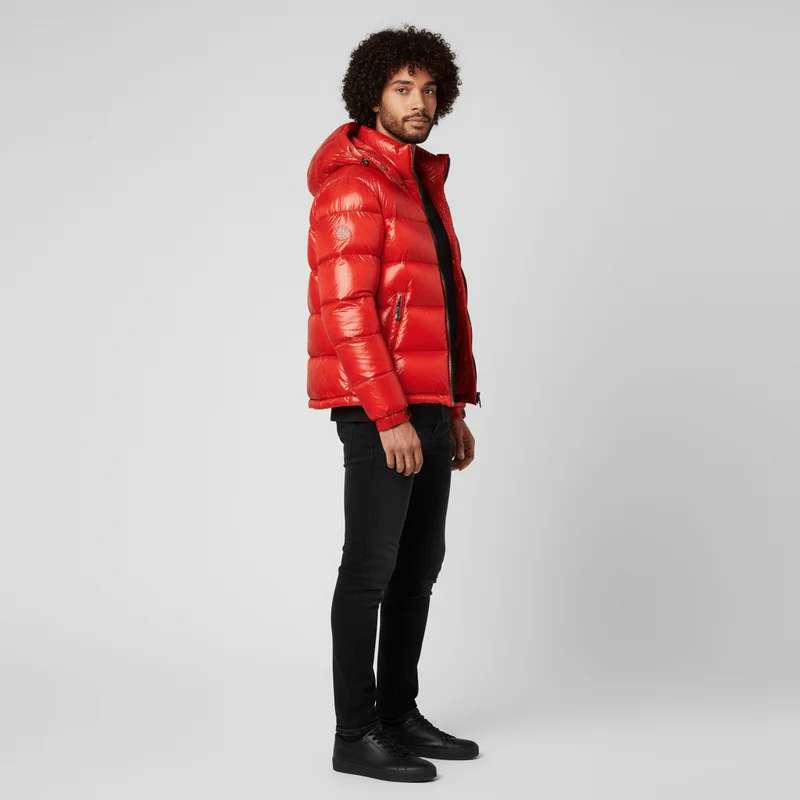 Steppjacke Mit Glanzoberfläche - Mick